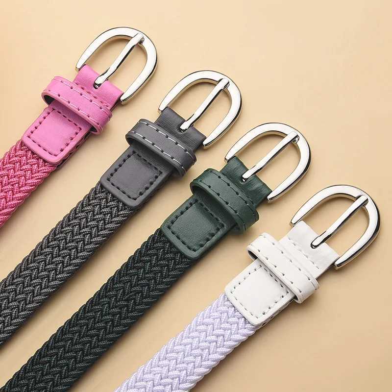 Childrens Elasticity Canvas Belt Casual Jeans Accessories Pin Buckle Girdle Sports Colored Nylon Waistband For Boys And Girls W251018