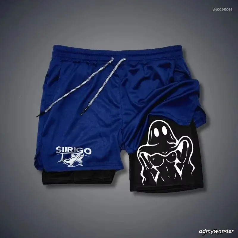 Men's Double Layer Running Shorts - Quick Dry Breathable Gym & Fiess Apparel Ddmywonder
