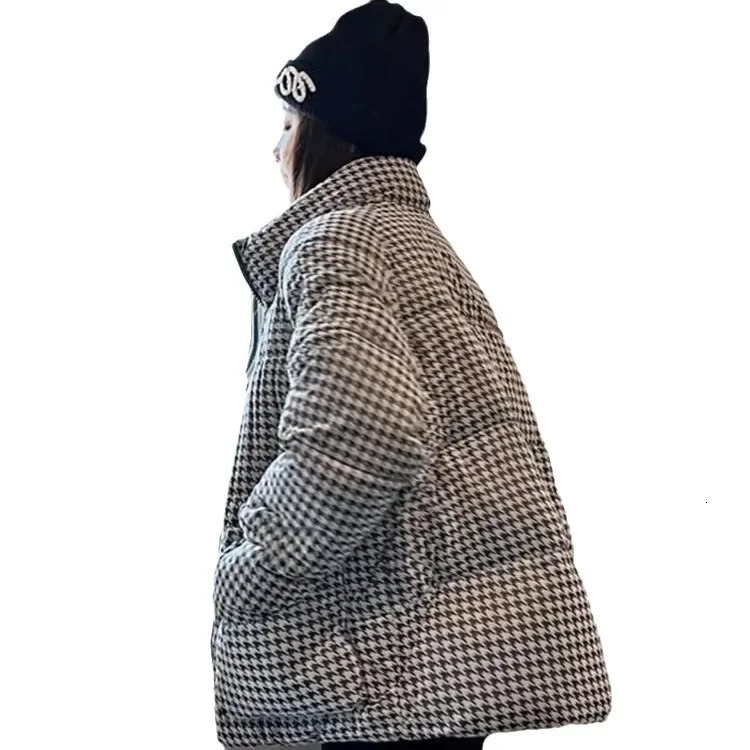 Oversize Bread Short down Cotton Jacket Womens Of The Season Trend Autumn Winter Outerwear Thick Cotton Coat 251009