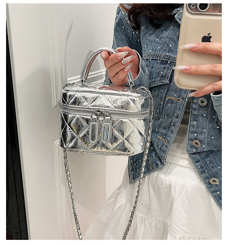 Luxury Brand Designer Bag 2025 New Bag Simple Mini Box Bag Stylish Shoulder Bag Women's Casual Korean Trendy Women's Hand Bag Free Shipping