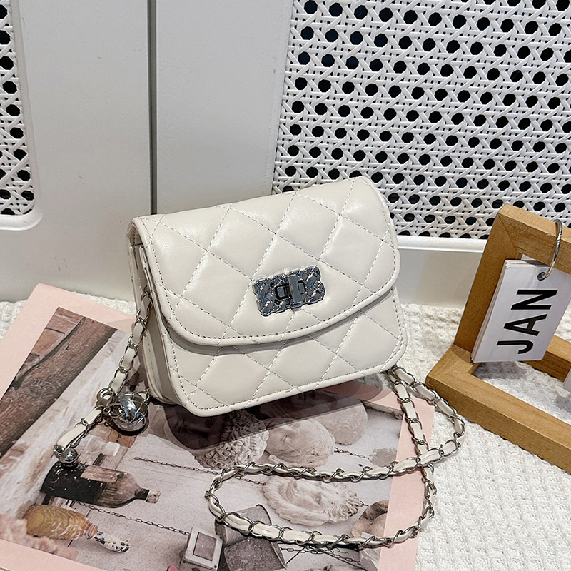 Luxury Brand Designer Bag Quilted Chain Bag For Women Spring Summer 2024 New Fashion High-End Ins Style Crossbody Bag Versatile Mini Square Bag