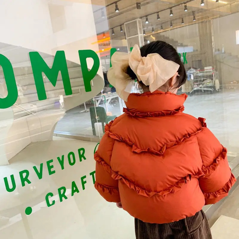Kids Girls Thickened Cotton Jacket Winter Bread Jacket Clothes For Children From 2 To 8 Years Childrens Winter Coat Coats Down 251017