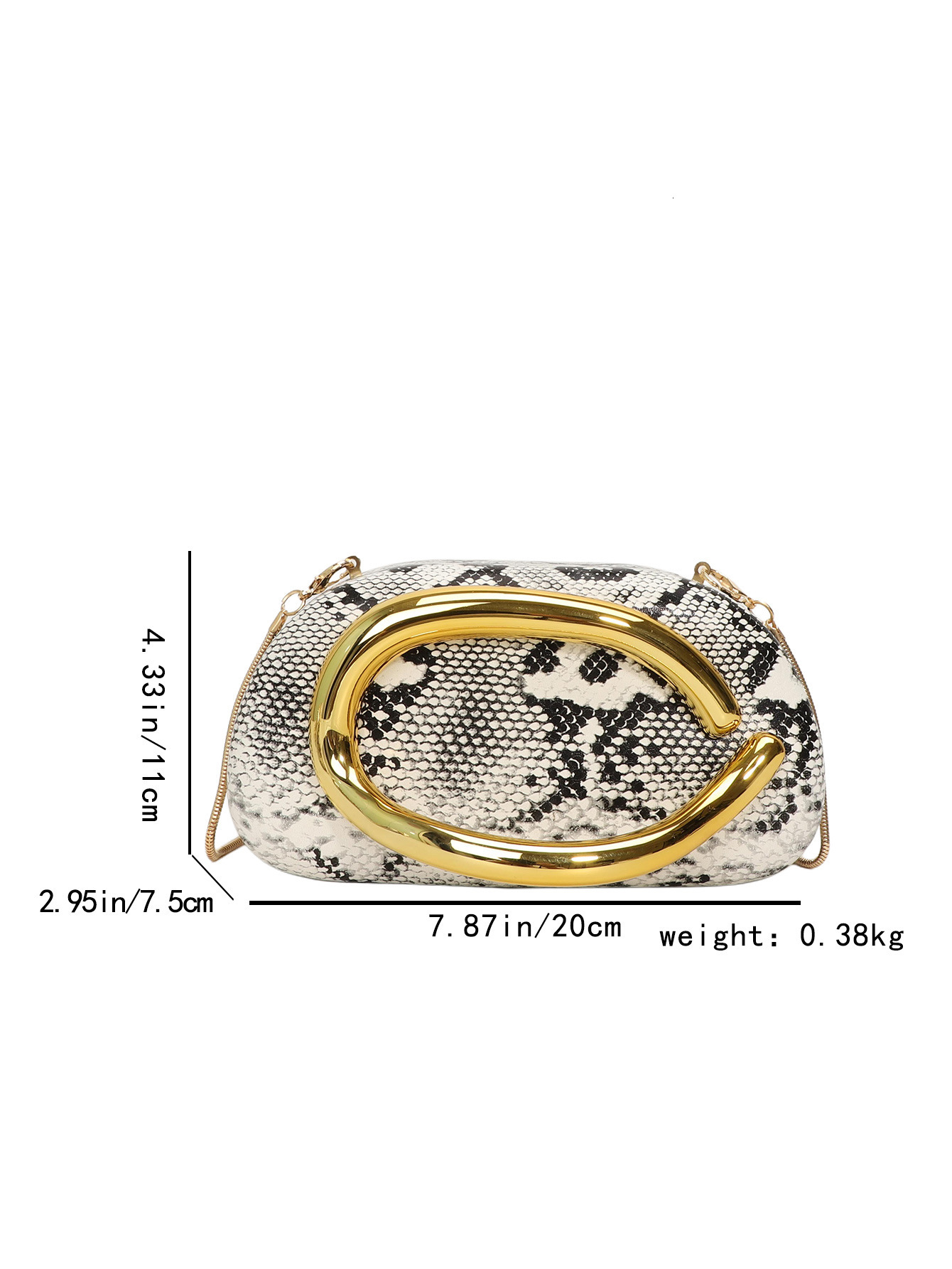 Luxury Brand Designer Bag Hot Selling Metal Chain Letter Box Bag 2025 New Crossbody Shoulder Women's Bag Fashion Leopard Print Evening Bag