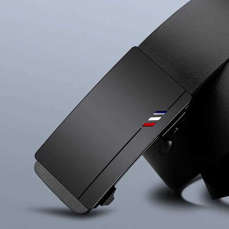 Fashion Mens Belt Toothless Automatic Buckle Belt Business SuitPants Gifts For Man High Quality Casual Belt W251018