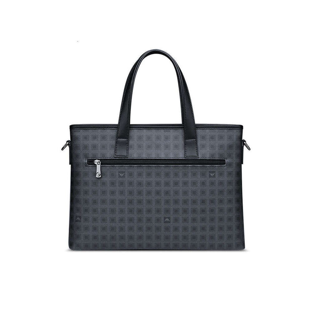 Luxury bag Briefcase Men s Business Handheld Laptop Bag Large Capacity High end Practical Gift