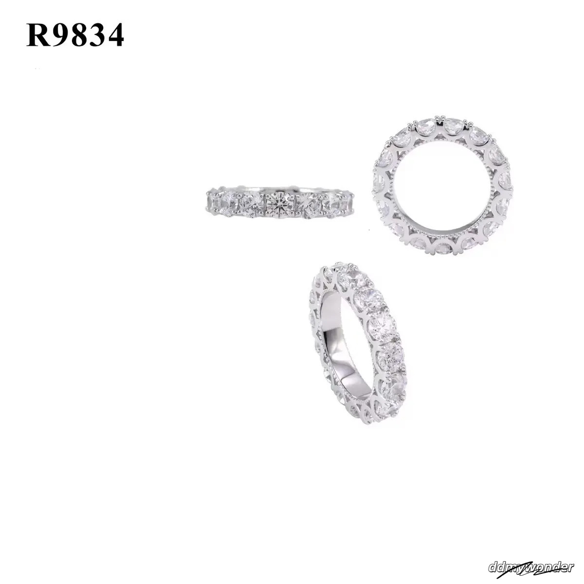 Elegant Sterling Sier Ring With Simulated Dia, Oval Cut, Classic Engagement Jewelry For Women Ddmywonder