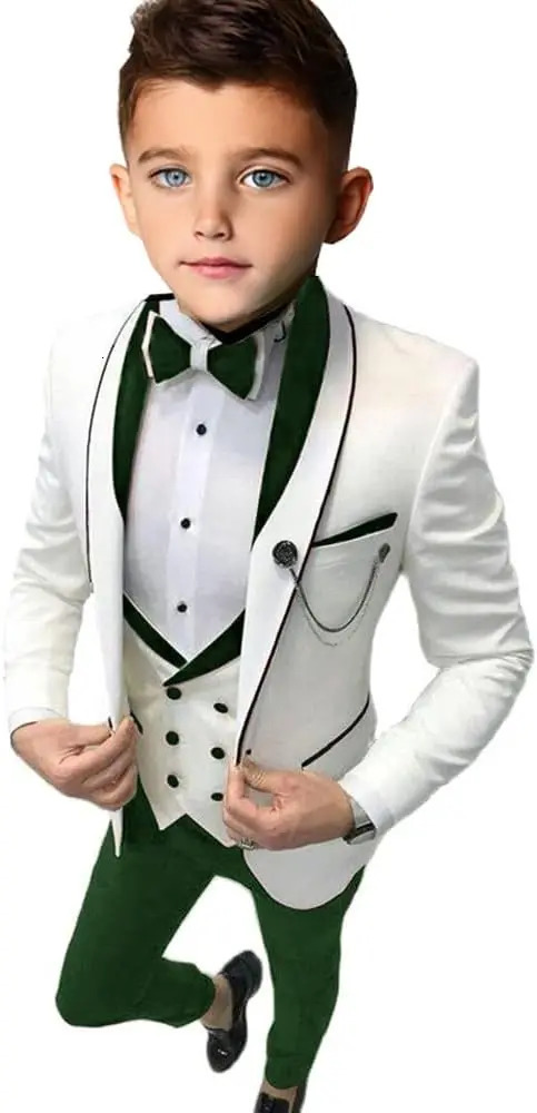 Boy Suit 3 Pieces Casual Jacket with Vest Pants Wedding Kids Tuxedo Party Child Formal Blazer 316 Years Olds Custom Made 251017