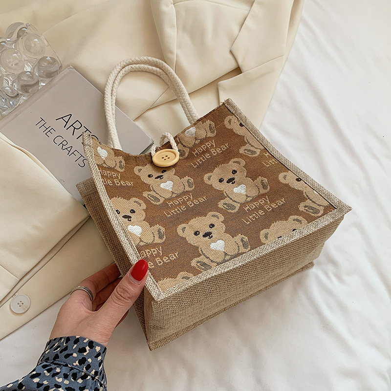 designer Cute Bear Bag Summer New Fashionable Outdoor Handbag Single Shoulder Small Crossbody Bag