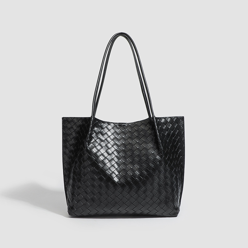 Luxury Brand Designer Bag 2025 Summer New Handwoven Women's Bag Light Luxury Simple Commuting High-End Feel Large Capacity Tote Bag
