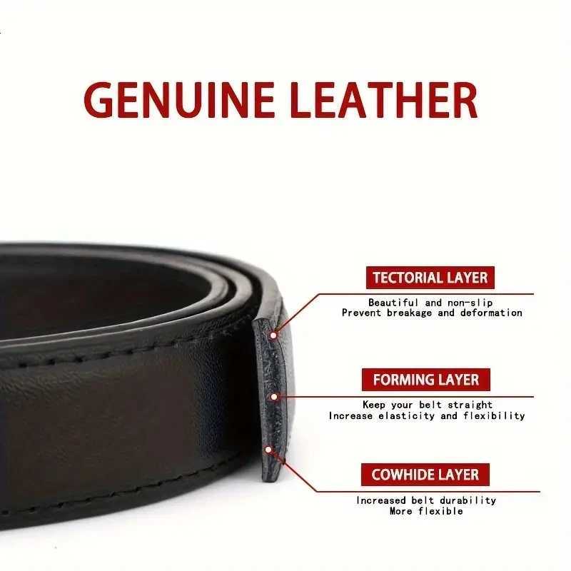 Genuine Cowhide Leather Belt for women New Versatile Decorative Suit Belt Fashionable Black Trendy Jeans Belts women W251018