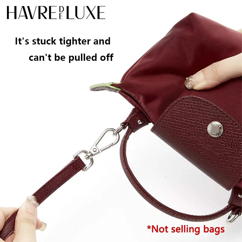 Leather Replacement Crossbody Pomegranate Bag Strap For Longchamp Mini Bag Without Punching Modification Bag Accessories 251011