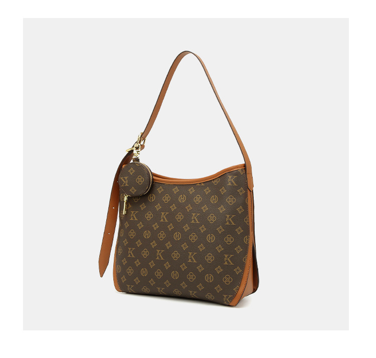 MKF designer bag high quality Large capacity classic printed tote bag vintage commuting trend shoulder bag