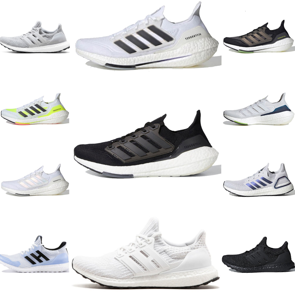 Ultra 20 UB 21 Boosts Sports Shoes Trainers Ultra 1.0 DNA 4.0 5.0 6.0 Core Triple Black White Mesh Outdoor Men Women Jogging Shoe Luxury Dash Grey Solar Blue Brand Sneakers Y9