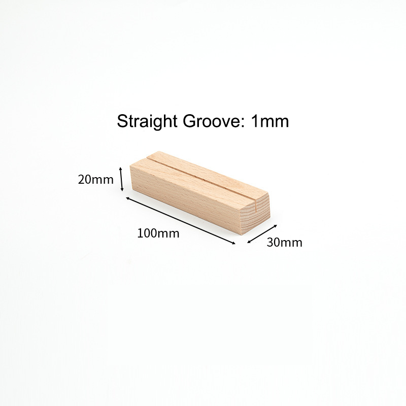 10cm Beech Wood Base Calendar Stand Postcard/Photo/Note Decoration For Family Gatherings Christmas Indoor Decoration Retail Reception Area Decoration 