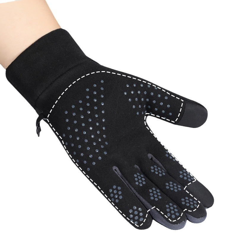 Winter Sports Warm Gloves Men Women, Waterproof Cycling for Couples, Windproof and Cold-Proof Driving Gloves, Non-Slip Touchscreen