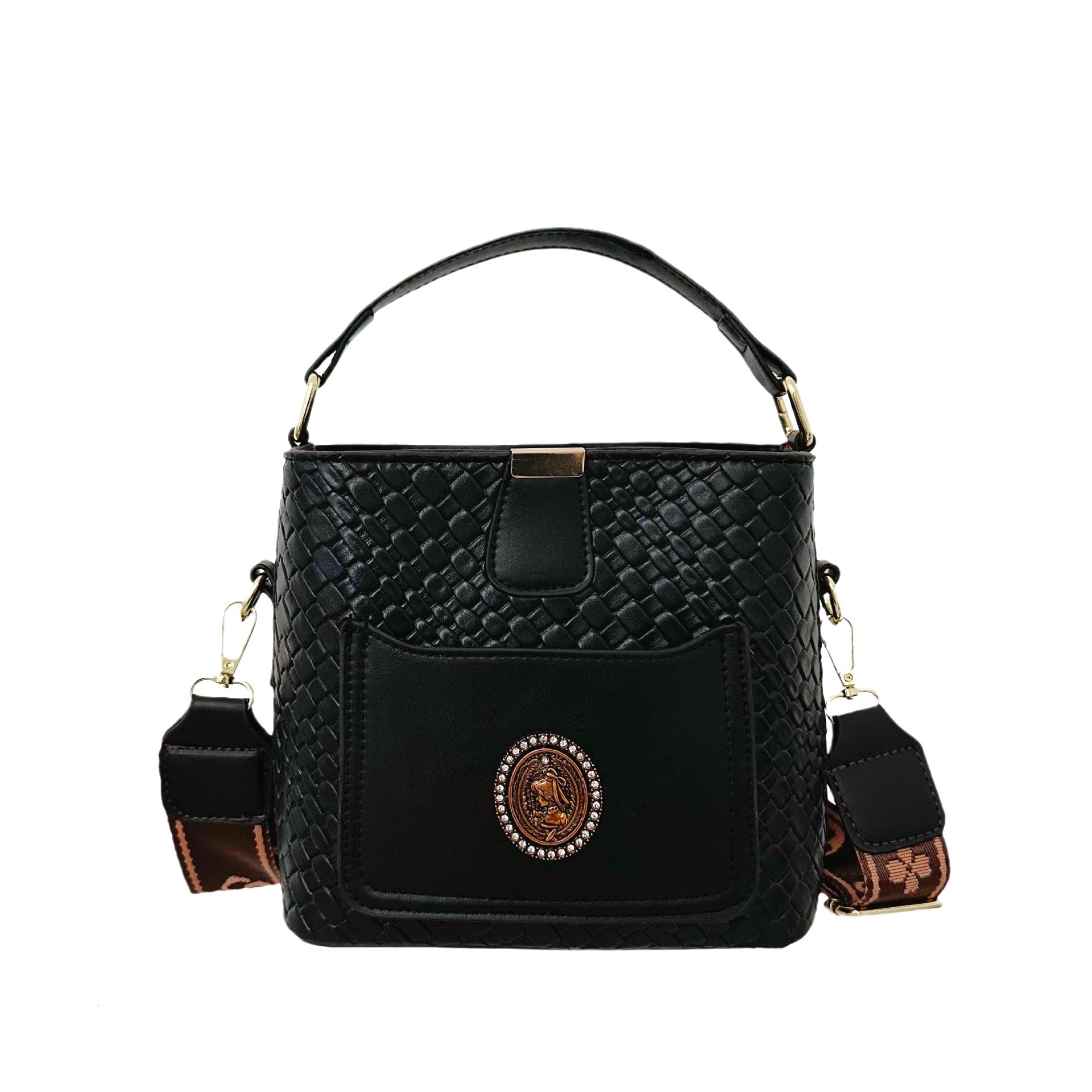 Luxury Brand Designer Bag 2024 Summer Live Bag Women High-End Fashion Single Shoulder Bag Niche Design Bucket Bag Crossbody Women's Bag