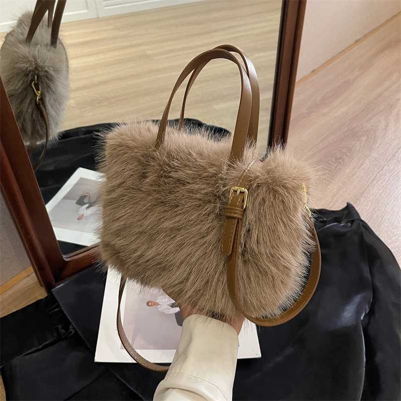 Solid Zipper Womens Shoulder Bags Ladies Bags on Sale 2024 High Quality Winter Milk Cotton Womens Handbags Fashion Soft Bolsos Z251018