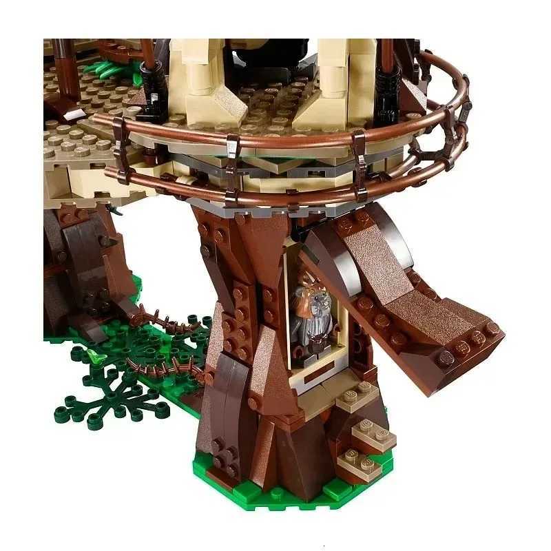 10236 Ewok Village Exclusive Collection Movie Treehouse Scene Reproduction Essential Building Blocks Fans Z251018