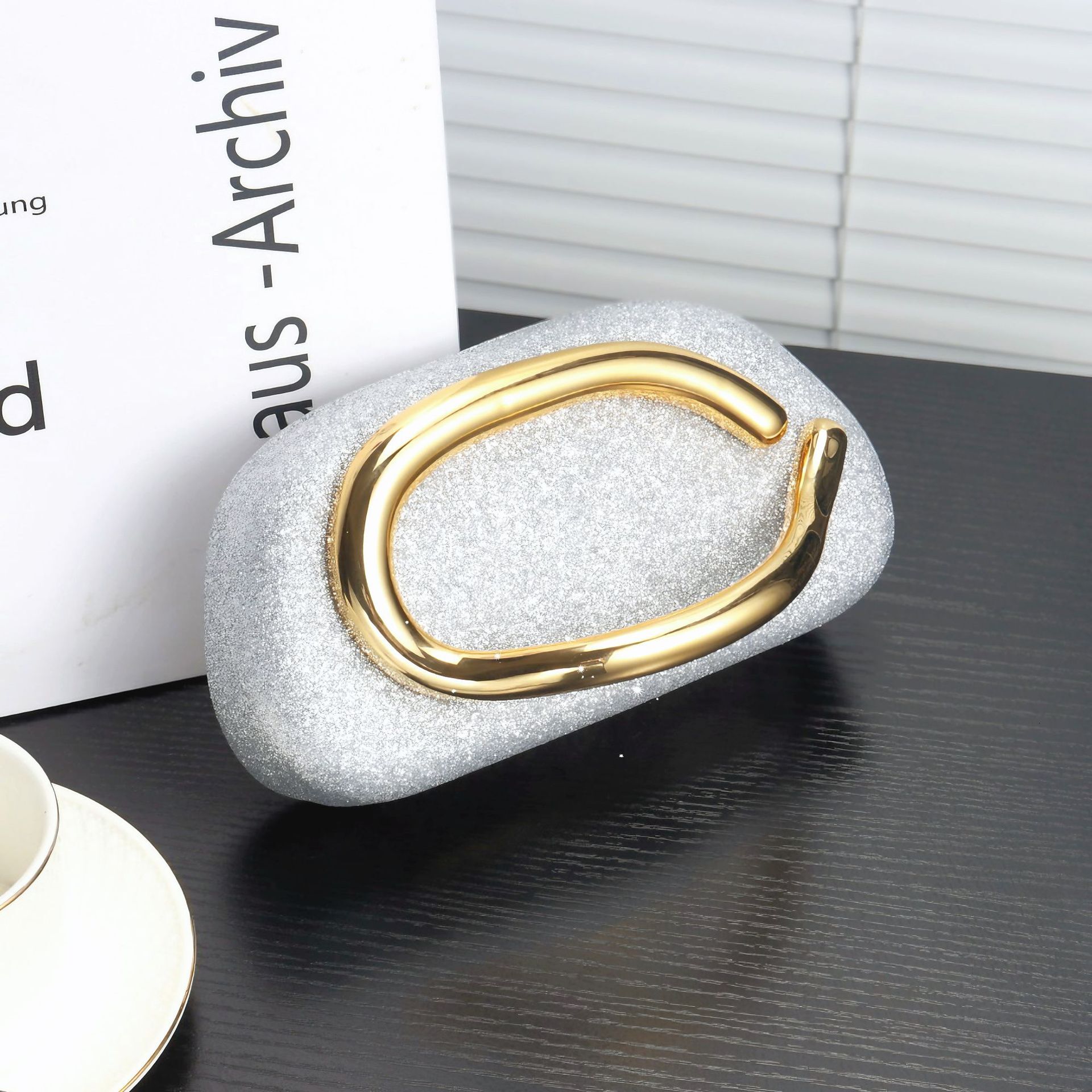 Luxury Brand Designer Bag Classic Simple Dress Metal Chain Letter Box Evening Bag Same Style Single Shoulder Crossbody Bag