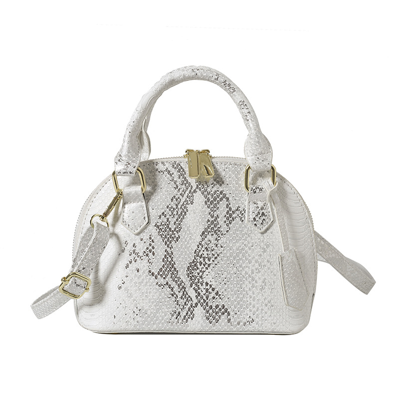 Free shipping designer Fashion Bags New women handbag hand-held shell bag snake patterned single shoulder crossbody bag