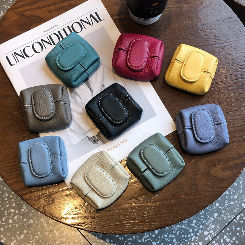 Luxury Brand Designer Bag Gesden Genuine Leather Coin Purse For Women With Buckle, First Layer Cowhide Coin Bag, Key Bag, Portable Small Bag