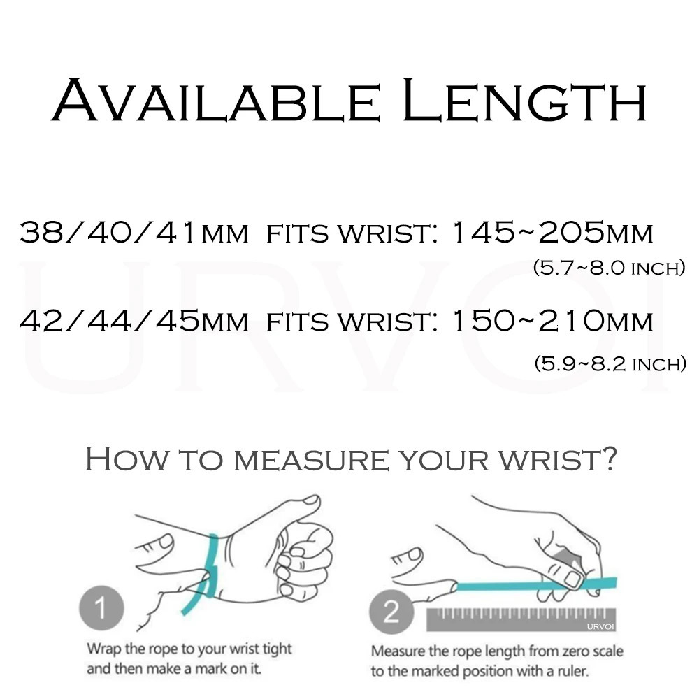 URVOI Band for Watch link bracelet gen7 Ultra 3 2 matte black series 11 10 9 8 7 SE Strap for iWatch 316L stainless steel 251016