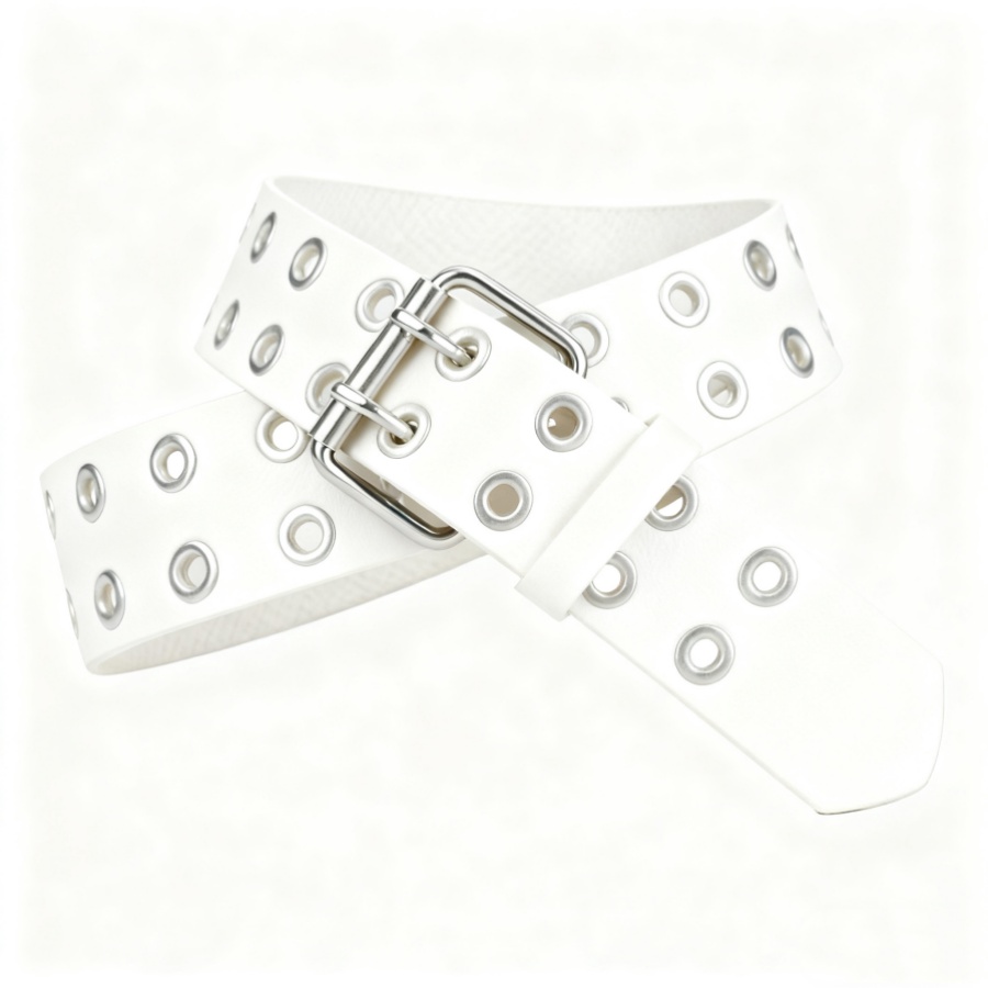 Luxurious Black Mens PU Leather Ratchet Belt - Automatic Buckle High End Gift