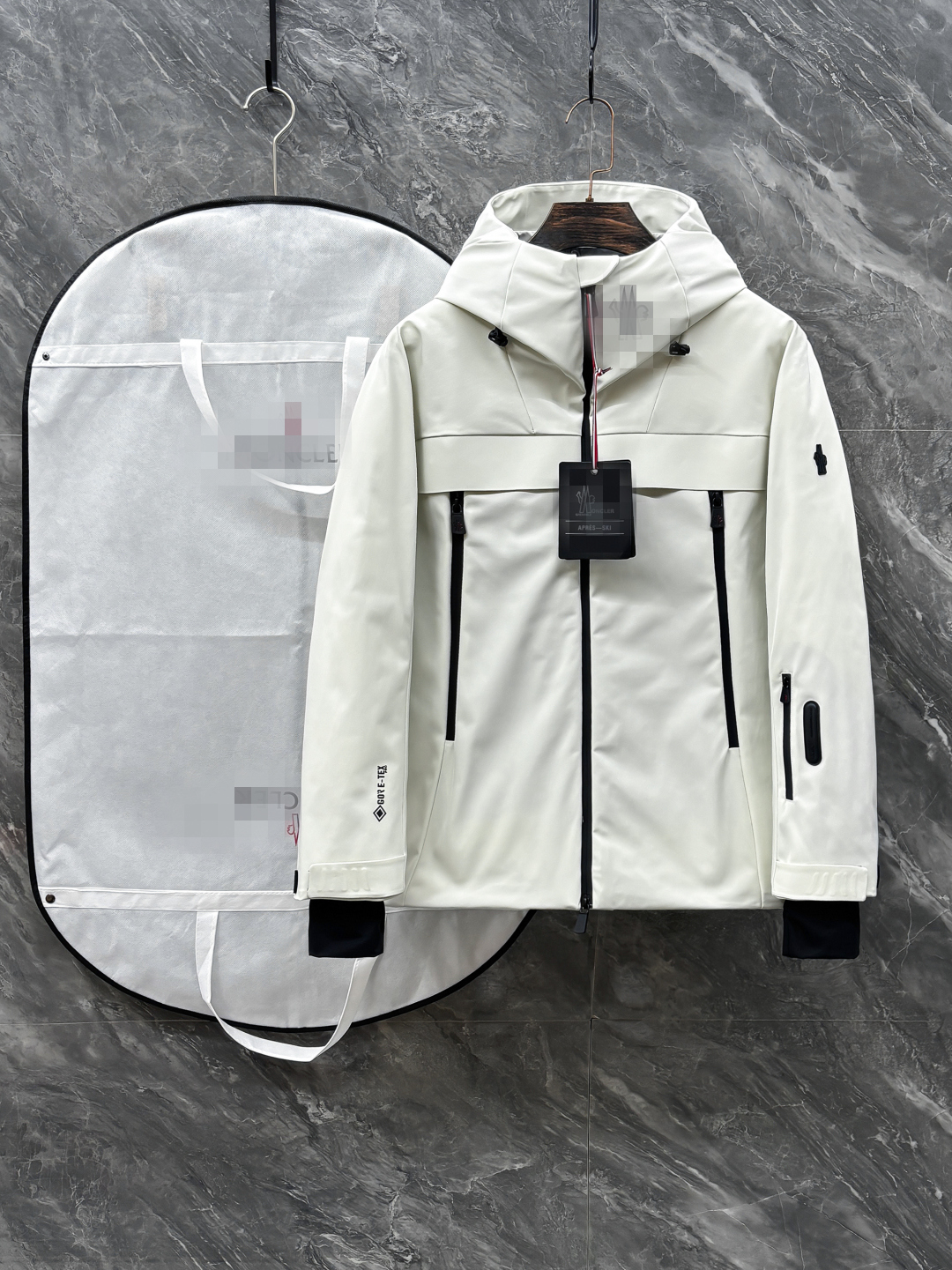 Men's winter warm windbreaker designer series detachable hooded anti-counterfeiting Grenoble down jacket puffer jacket Size 1--5 Q25069