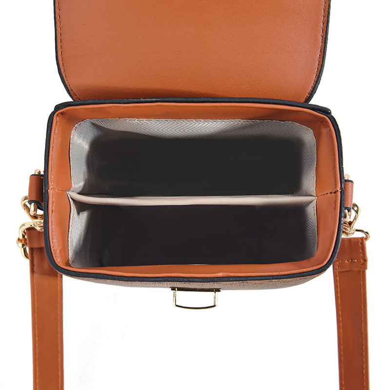 Luxury Brand Designer Bag Taizhou Women's Bag Mini Bag Korean Style Plaid Small Square Bag Fashion Single Shoulder Crossbody Bag Phone Women'