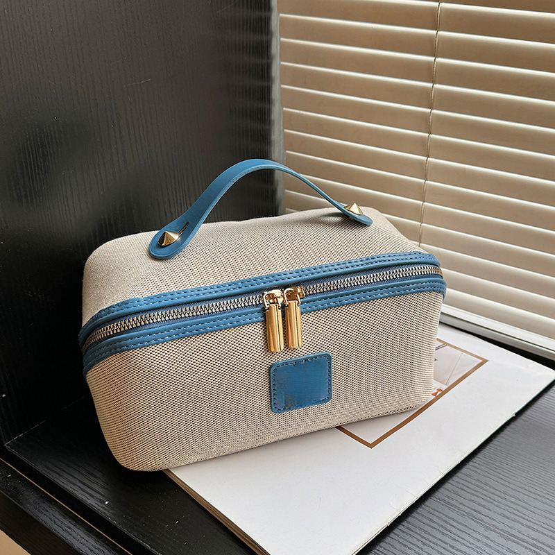 2025 new retro desktop storage bag large capacity portable storage box