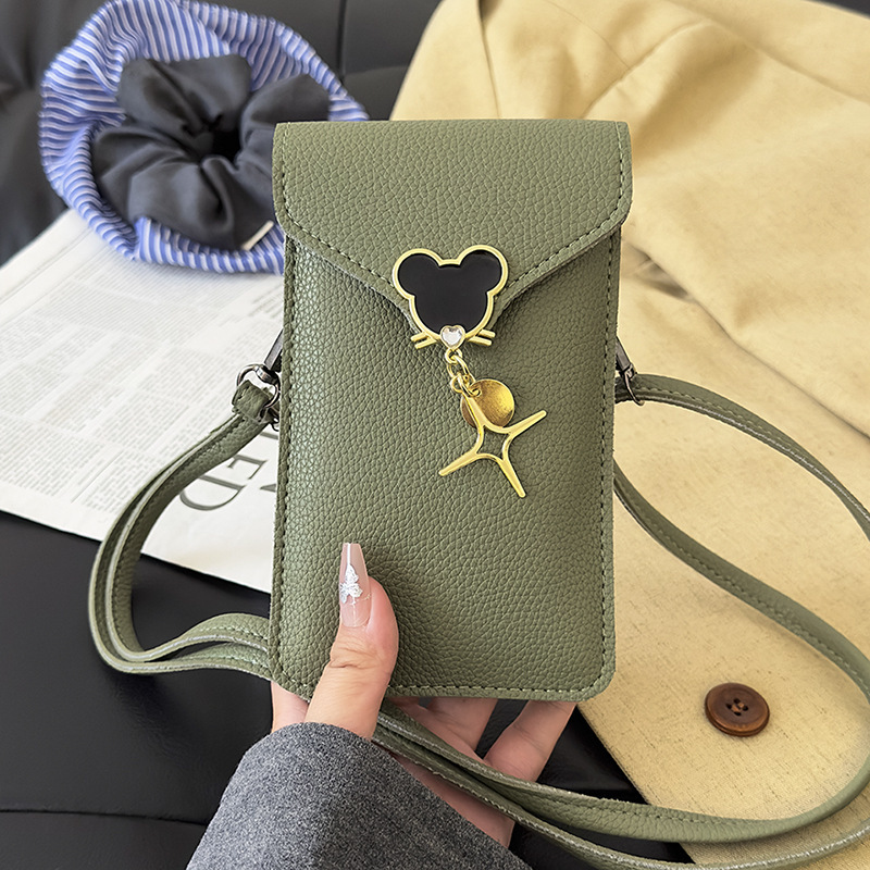 Luxury Brand Designer Bag Small Bag For Phone And Keys, Women's Phone Bag 2025 New Model, Single Shoulder Crossbody Bag, High-Quality Texture Ver