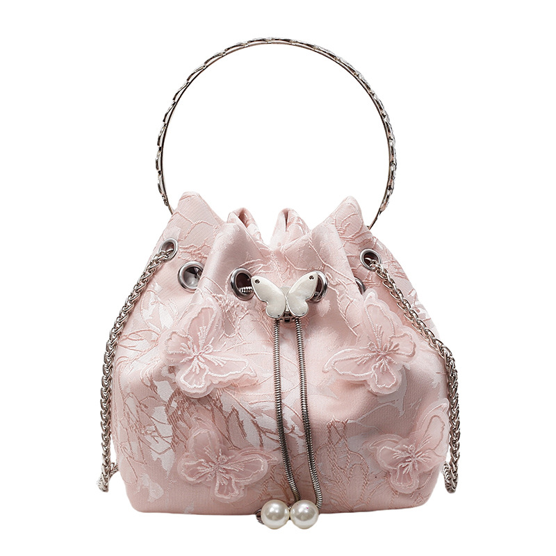 Free shipping designer Fashion Bags Fashion chain bucket bag single shoulder crossbody handbag women handbag Elegant Exquisite