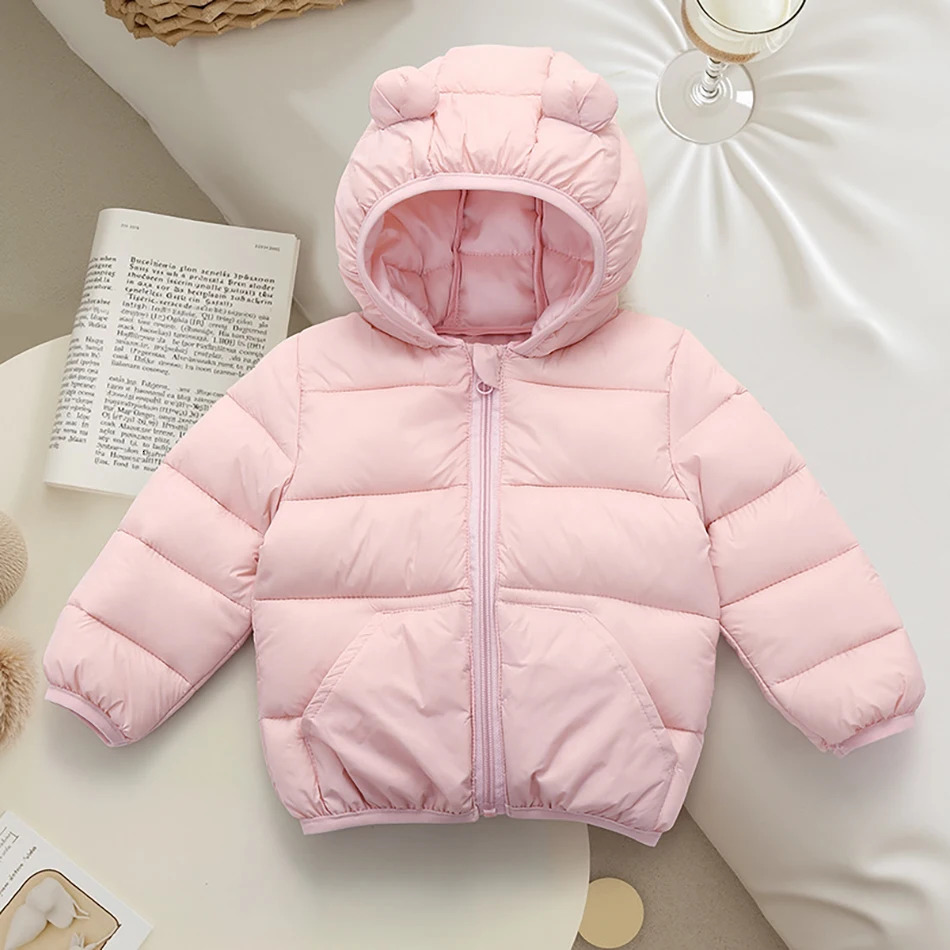 Kids Thick Warm Padded Coat Winter Jacket Autumn Outerwear Clothing for Baby Toddler Boys Girls Parkas 251017