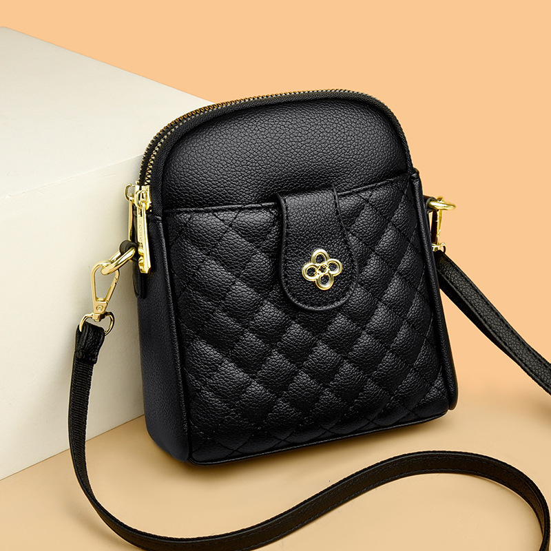 Luxury Brand Designer Bag New Simple Versatile Shoulder Bag Four Seasons Women's Mini Phone Bag Quilted Exquisite Fashion Crossbody Bag