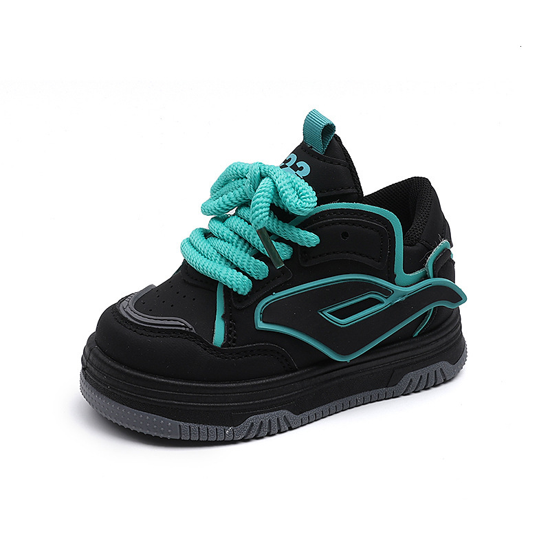 New children's sports shoes for boys and girls with campus style, high top soft soled casual shoes, outdoor trendy designer shoes