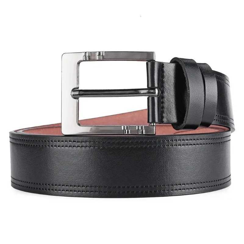 Genuine Leather For Mens High Quality Buckle Jeans Cowskin Casual Belts Business Cowboy Waistband Male Fashion Designer W251018