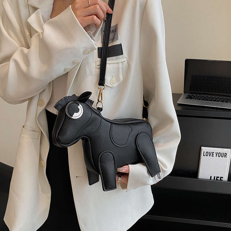 Designer Bag Luxury Bag Women's Shoulder Bag Fashion Design Cute Doll Quirky Personality Shoulder Cartoon Style Crossbody Pony