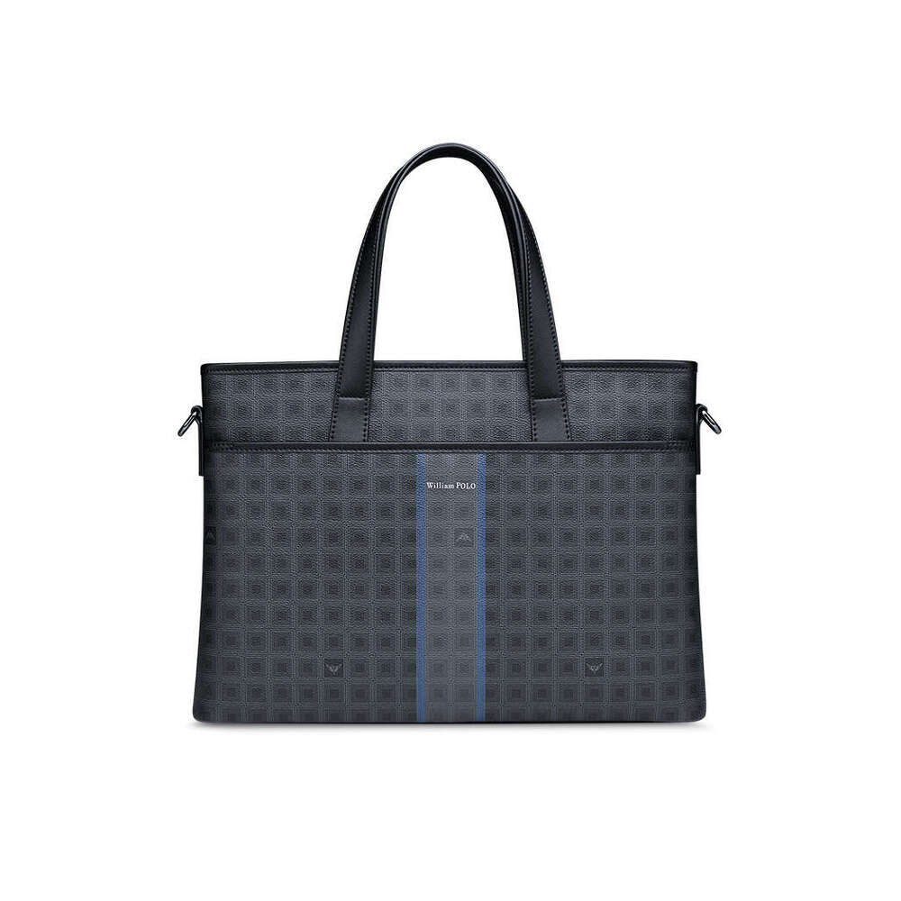 Luxury bag Briefcase Men s Business Handheld Laptop Bag Large Capacity High end Practical Gift