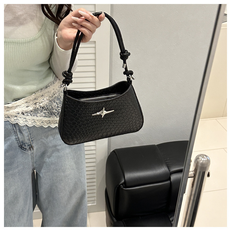 Luxury Brand Designer Bag Minimalist Solid Color Bag For Women, Versatile Crossbody Bag With Faux Embroidery, Fashionable Korean Style Casual Crossbod