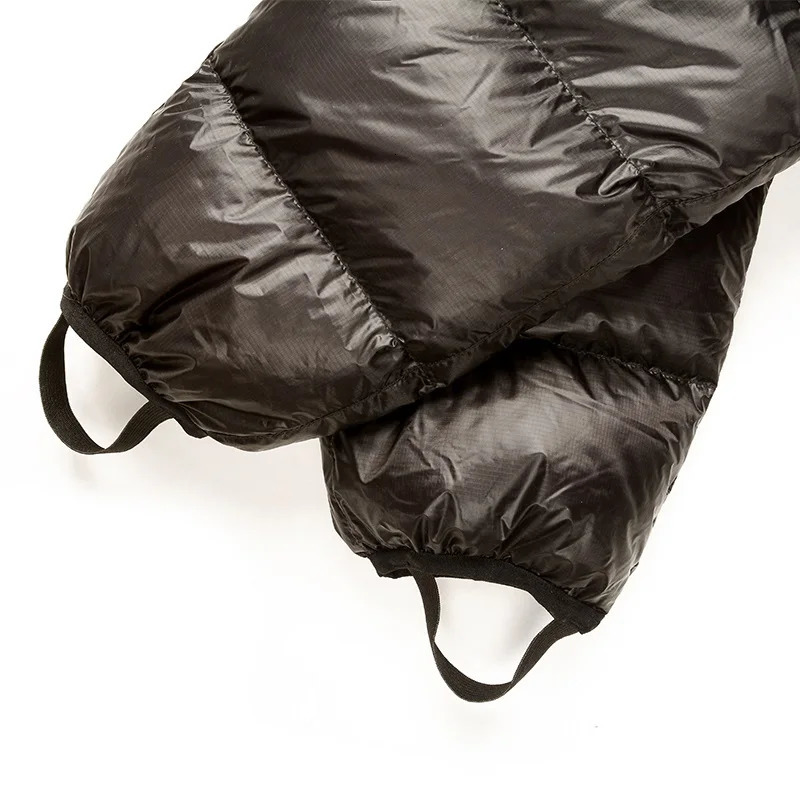 Ice Flame Unisex Ultralight Down Pants Outdoor Camping White Goose Waterproof Warm Winter Trousers 251015