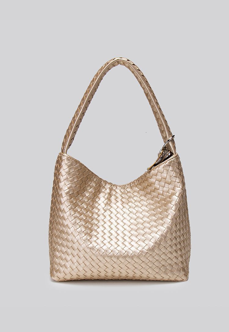 Luxury Brand Designer Bag Woven Single Shoulder Large Bag Extra Large Capacity Bucket Bag Lazy Style Tote Bag Travel Handbag