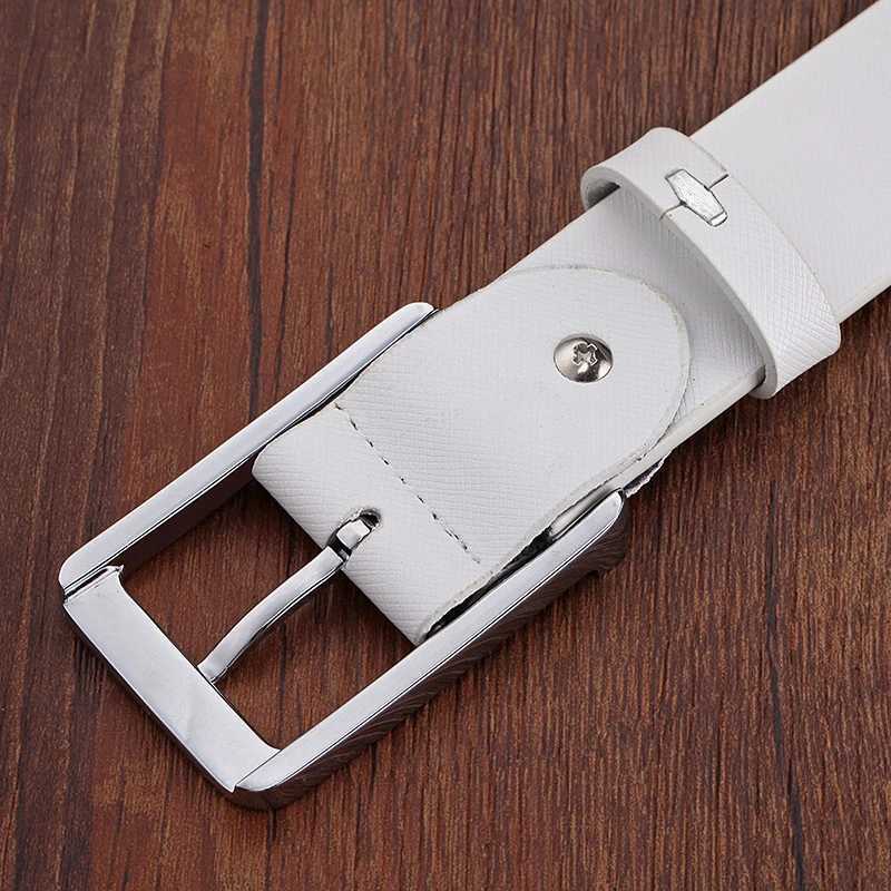 Men s Belt Male High Quality Leather Belt Men Male Genuine Leather Strap Luxury Pin Buckle Fancy Vintage Jeans Free Shipping W251018