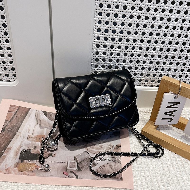Luxury Brand Designer Bag Quilted Chain Bag For Women Spring Summer 2024 New Fashion High-End Ins Style Crossbody Bag Versatile Mini Square Bag