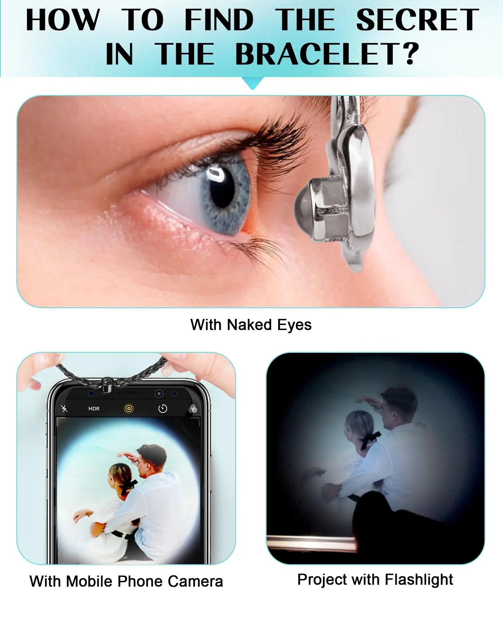 Custom Po Projection Camera Necklace Personalized with Picture Inside Gifts for Women Mom Girlfriend Wife 251008