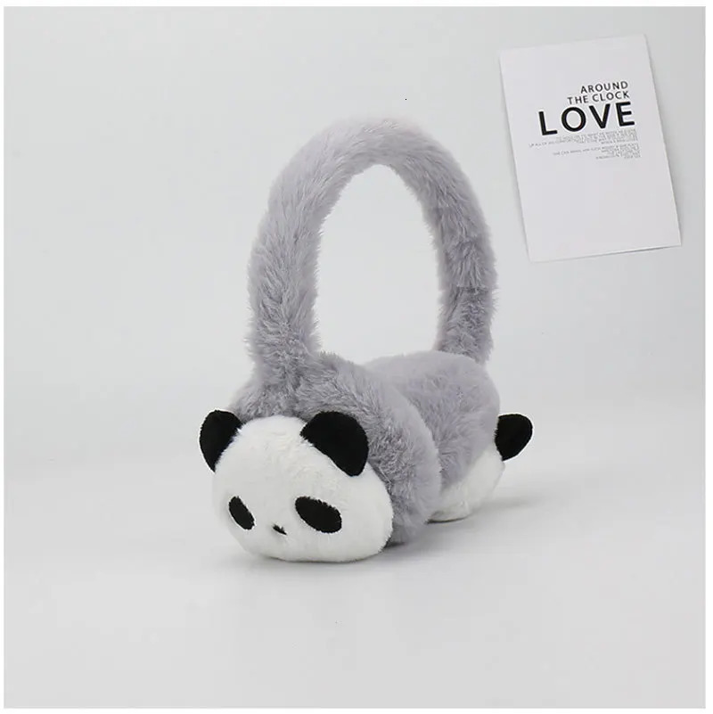 Maikun Cartoon rens Plush Fluffy Earmuffs Students Winter Warm Cute Panda Ear Bags 251014