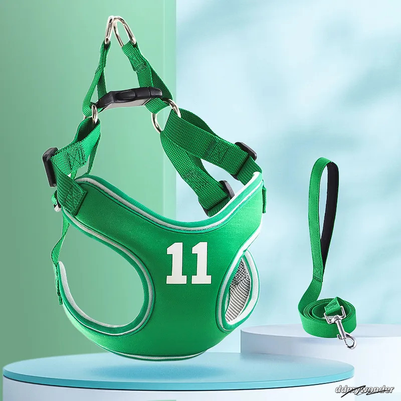 Pet Easy Step-In Adjustable Dog Vest Breathable No Pull Small, Medium, Large Dogs, Harness For Walking, Jogging, Reflective Stripes S B96 Ddmywonder