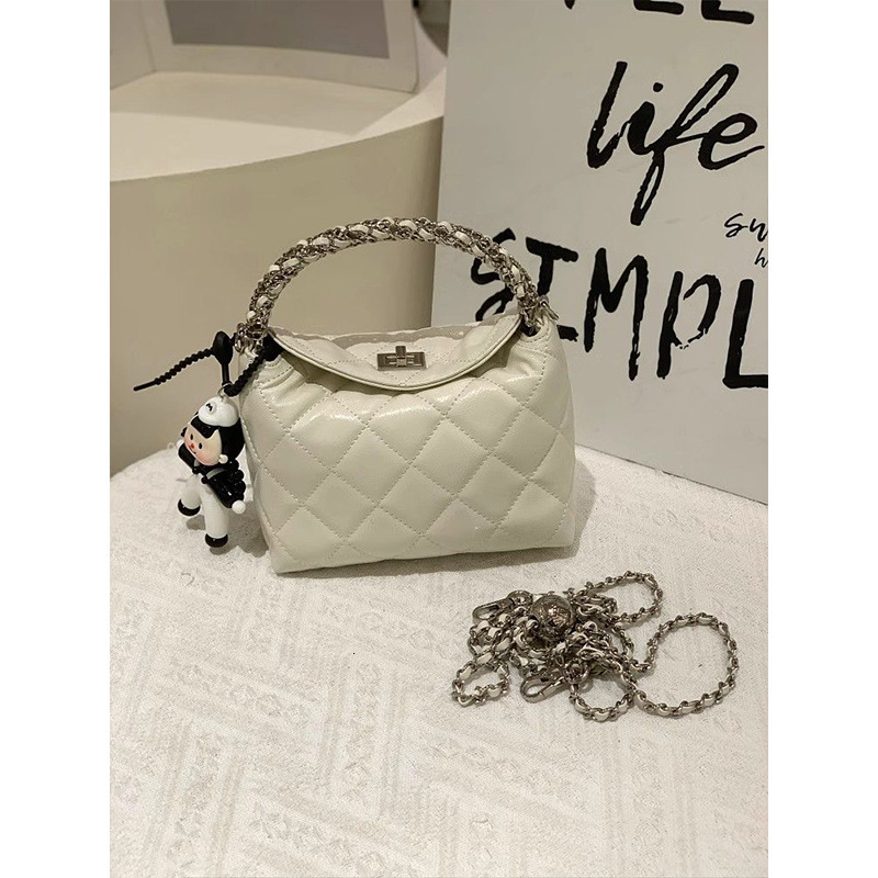 Luxury Brand Designer Bag High-End Style Diamond Handbag For Women 2025 New Commuter Fashion Chain Shoulder Crossbody Bag