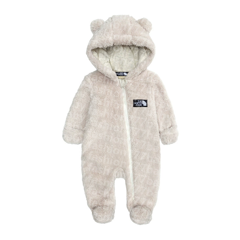 kids Designer flannel Rompers autumn winter newborn baby fashion sweater baby boy girl Plush clothes sweater clothes Jumpsuits JXXXNT3087