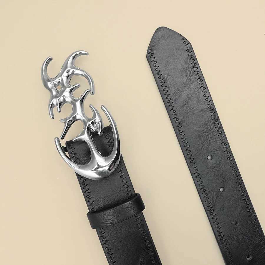 Classic Black Pu Leather Belt with Silver Buckle Thin Pu Leather Casual Pin Buckle Belt for Pants Jeans and Dresses W251018