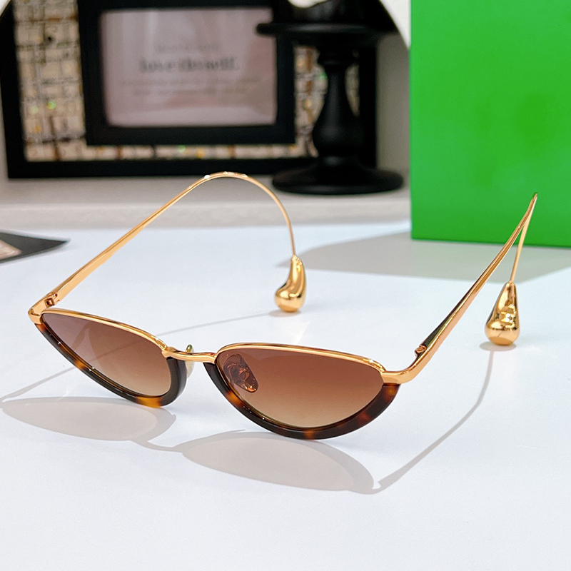 Designer Womens Sunglasses Fashion Metal Cat Eye Eyewear 1700 Women and Men Luxury Sunglasses Outdoor Goggles UV400 Glasses With Box